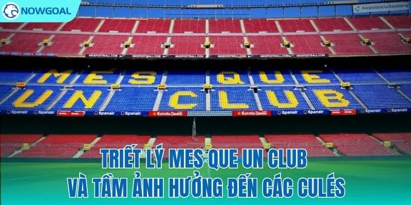 Triết lý thấm nhuần trong dòng máu người hâm mộ